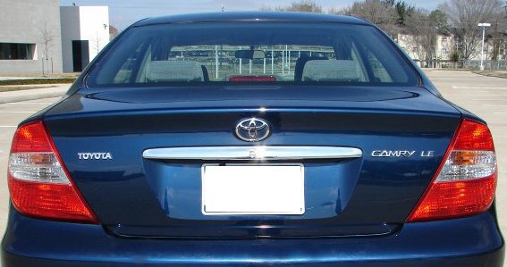 カムリACV30 CAMRY トランクパネルアウトサイドガーニッシュ