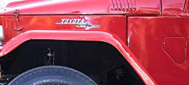 ランクルBJ,FJ4# LANDCRUISER フェンダーオーナメント69~73