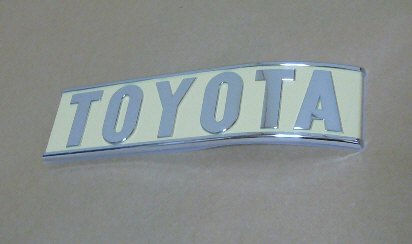 ランドクルーザーBJ,FJ4# LAND CRUISER リヤエンブレム TOYOTA 79~84