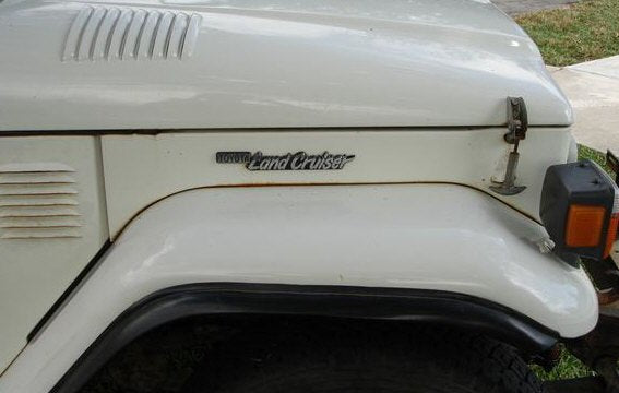 ランクルBJ,FJ4# LANDCRUISER フェンダーオーナメント 73~80