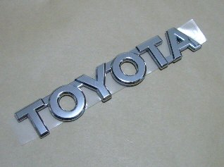 ターセル コルサ EL5# TERCEL セダン リヤエンブレム TOYOTA 後期