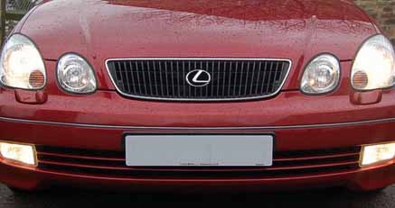 アリスト LEXUS GS300 JZS16# EURライセンスブラケット