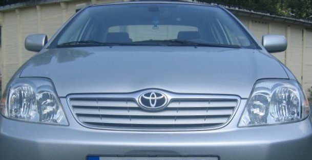 カローラ(ZZE,NZE12#)COROLLA フロントエンブレム トヨタマーク 中期