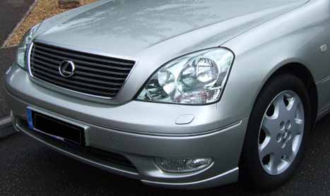 セルシオ LEXUS LS430 UCF3# EURライセンスブラケット前期