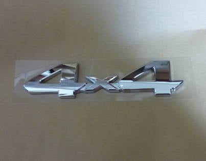 タンドラ GSK,UCK,UPK,USK5# テールゲートエンブレム【4x4】