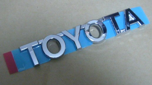 トヨタ プリウス ZVW30 PRIUS リヤエンブレム TOYOTA