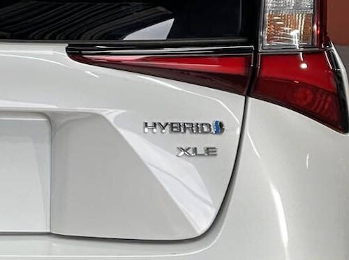 トヨタ プリウス ZVW5# PRIUS USAリヤエンブレム【XLE】