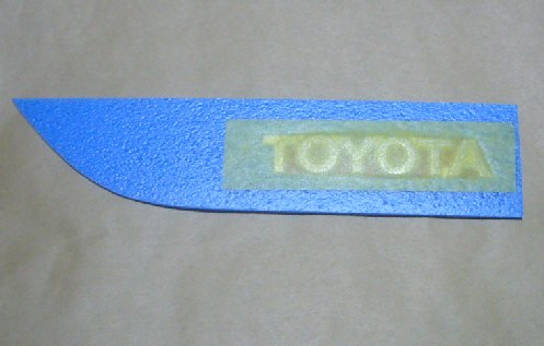 トヨタ86 ZN6 TOYOTA GT86前期 EURリヤエンブレムTOYOTA