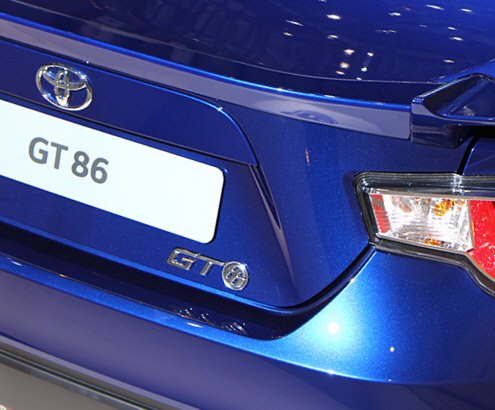 トヨタ86 ZN6 TOYOTA GT86 EURリヤエンブレムGT86