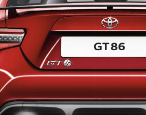 トヨタ86 ZN6 TOYOTA GT86 EURリヤエンブレムGT86