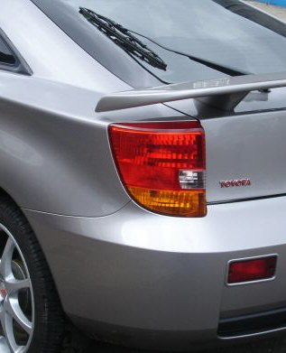 セリカ CELICA ZZT231 EURリヤエンブレム TOYOTA 赤