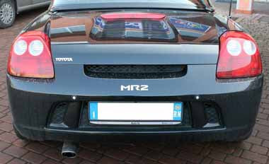 トヨタ MR-S ZZW30 リヤエンブレム MR2