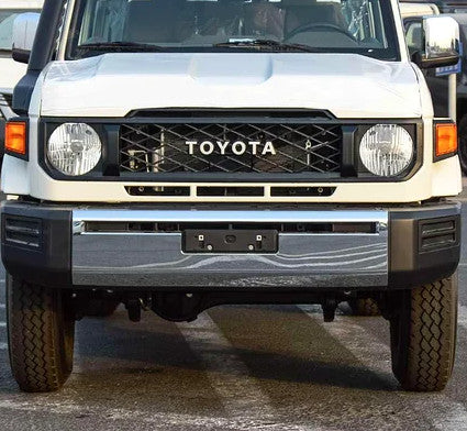 ランドクルーザー GDJ76 LAND CRUISER フロントバンパー クロームメッキガーニッシュ